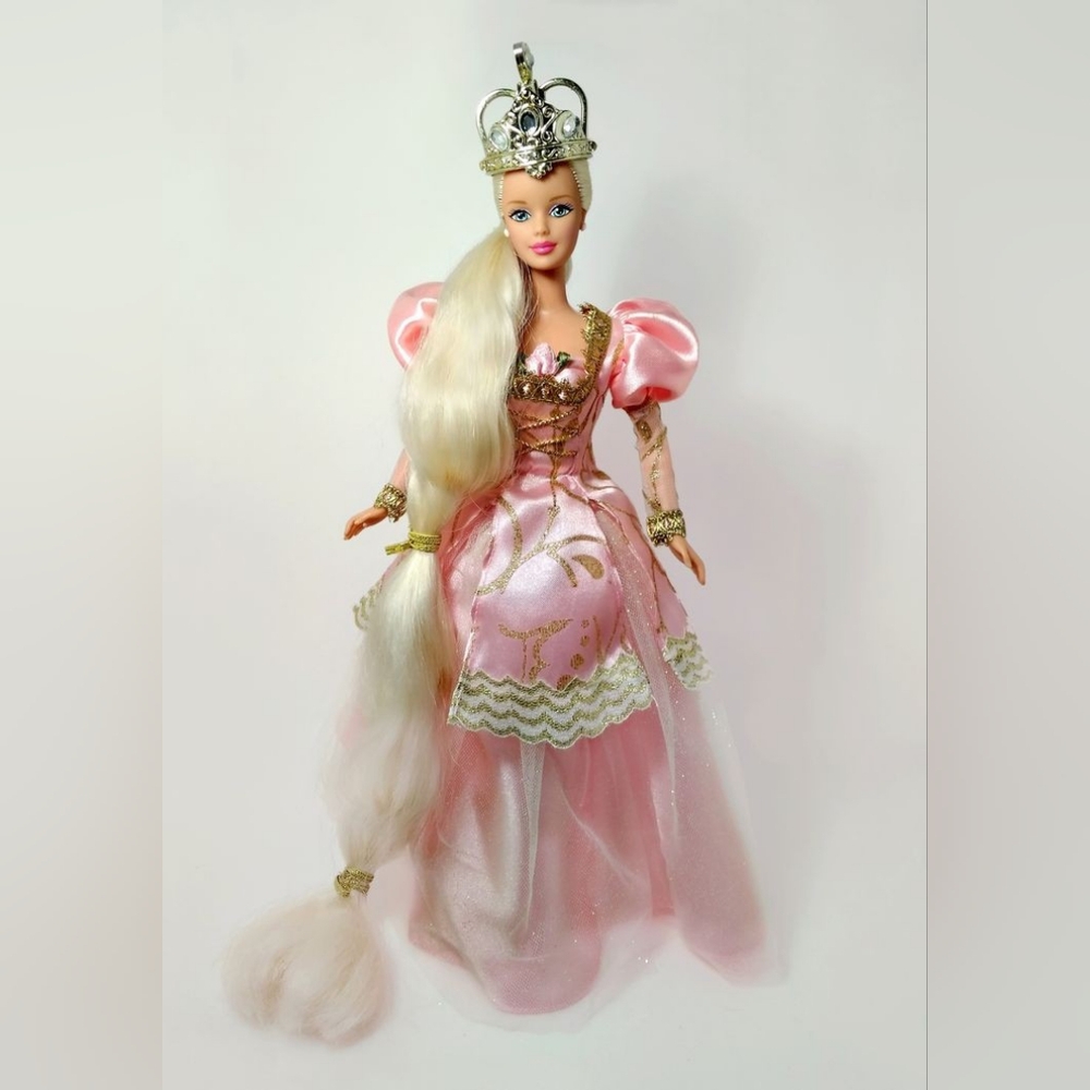 1997 Rapunzel Princess Barbie Doll